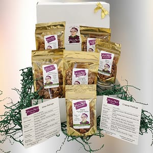 Thanksgiving and Christmas roasted pecan halves gift box large