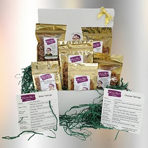 Housewarming or Farewell roasted pecan halves gift box large