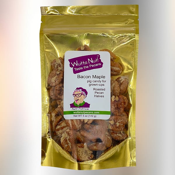 Bacon Maple Pecans - 5 ounce package