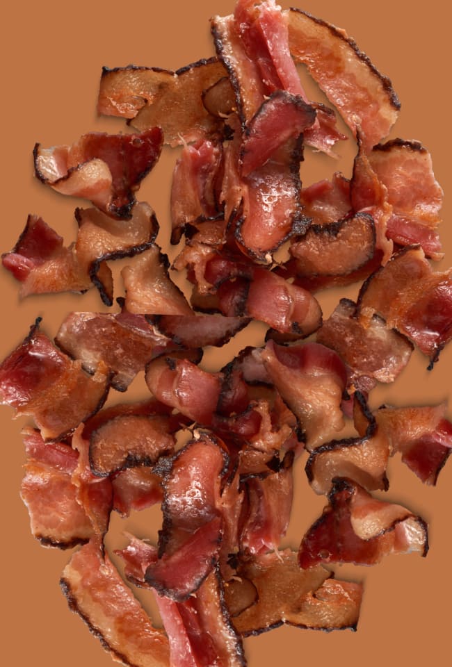 Crisp pieces of Bacon